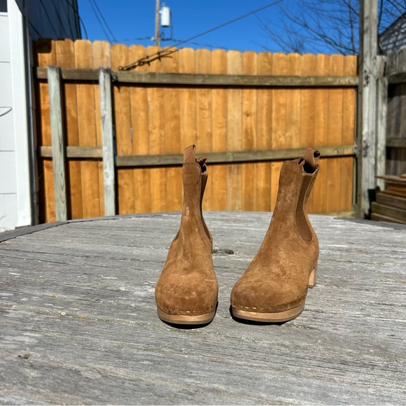 Loeffler Randall Women's Anabelle Clog Boot 5 Cacao Brown Ankle Boots‎ - Picture 4 of 12